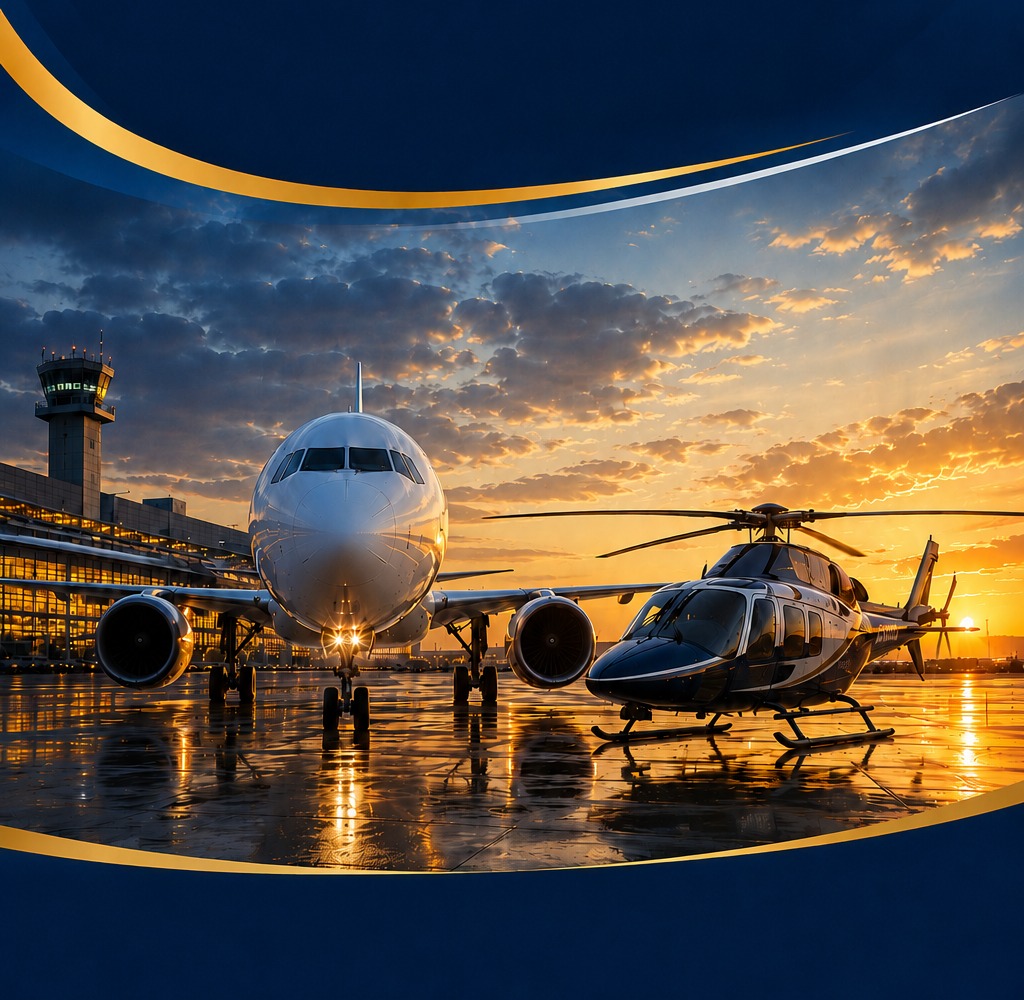 Équipe Global Aviation lors d'un briefing